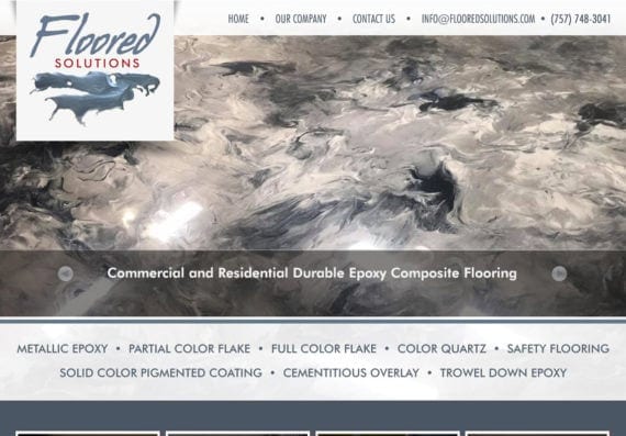 Flooring Company Website Design