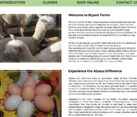 Farms Agriculture Website Design Virginia