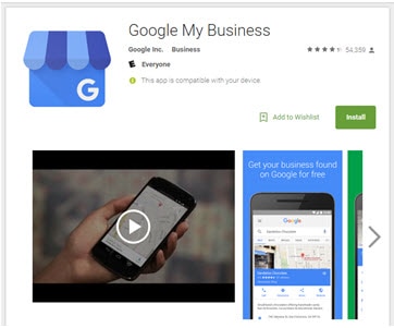 Google Business Page