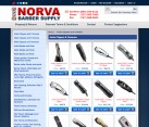 eCommerce Web Design Barber Supplies