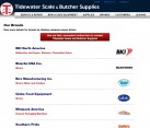 Website Design Scale Butcher Supply Business