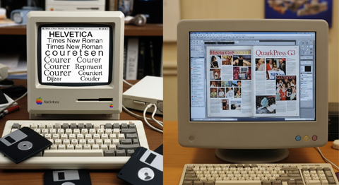 Typography in Early Digital Media