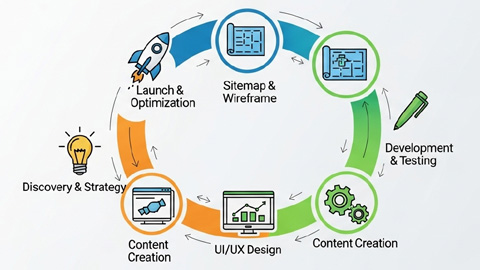 THE VISIONEFX WEB DESIGN PROCESS THE VISIONEFX WEB DESIGN PROCESS