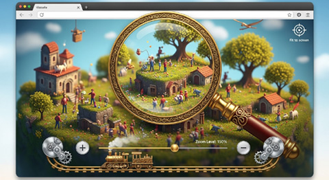 Browser Behavior and User Preferences - Zoom Settings