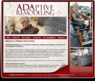 ADA Handicap Builder Website design