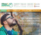 Website Design Allergy Asthma Doctors