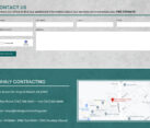 Concrete Company Webpage Design