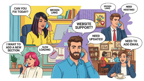 Continual Assistance and Support for Your Website Continual Assistance and Support for Your Website