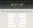 Wedding RSVP Website Design