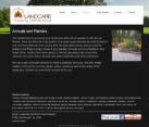 Webpage Design for Landscape Business