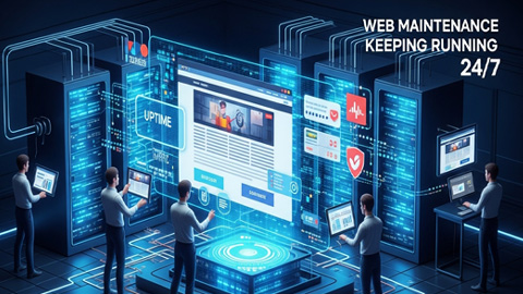 Web Maintenance Keeps Your Website Running 24/7