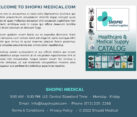 Website Design Medical Product Sales