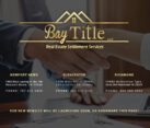 Web Design Real Estate Settlement Companies